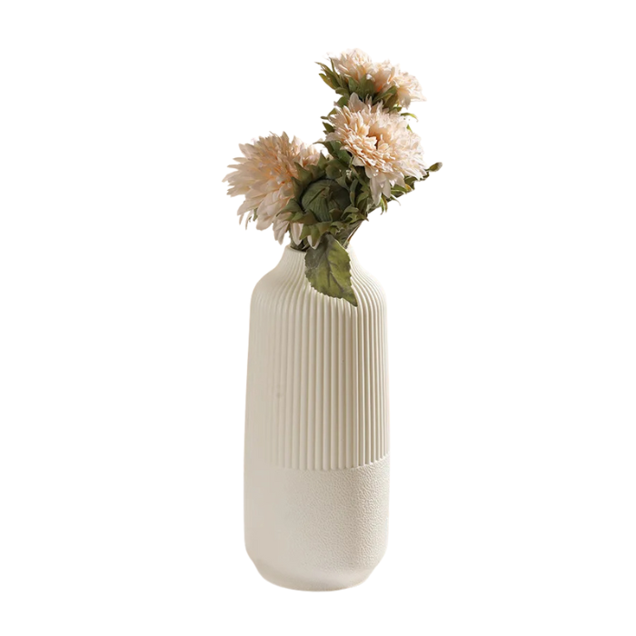 ANYDECO Flower Vase White Large Nordic Style Pot Room Home Decor