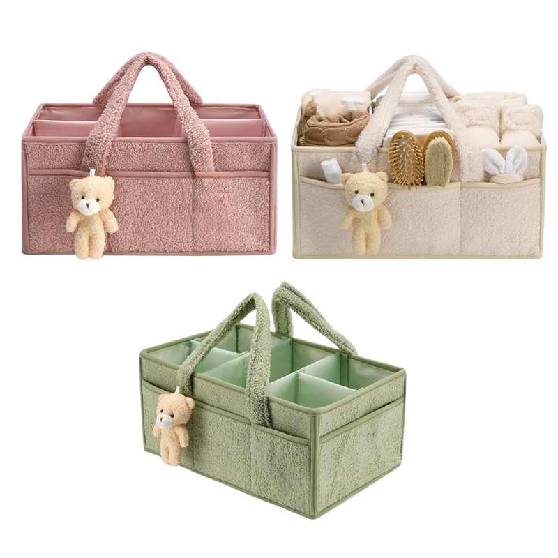 Anysort Mommy Diaper Bag Rectangular Plain Basket Storage Stackers And Caddies Storage Organizer