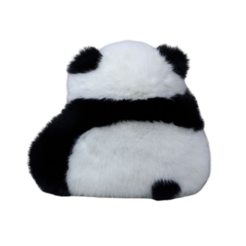 Anypillow Panda Plush Throw Pillow Cute Back View Design
