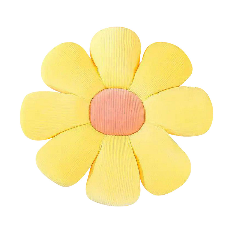 Anypillow Daisy Flower Throw Pillow Soft Plush Cushion