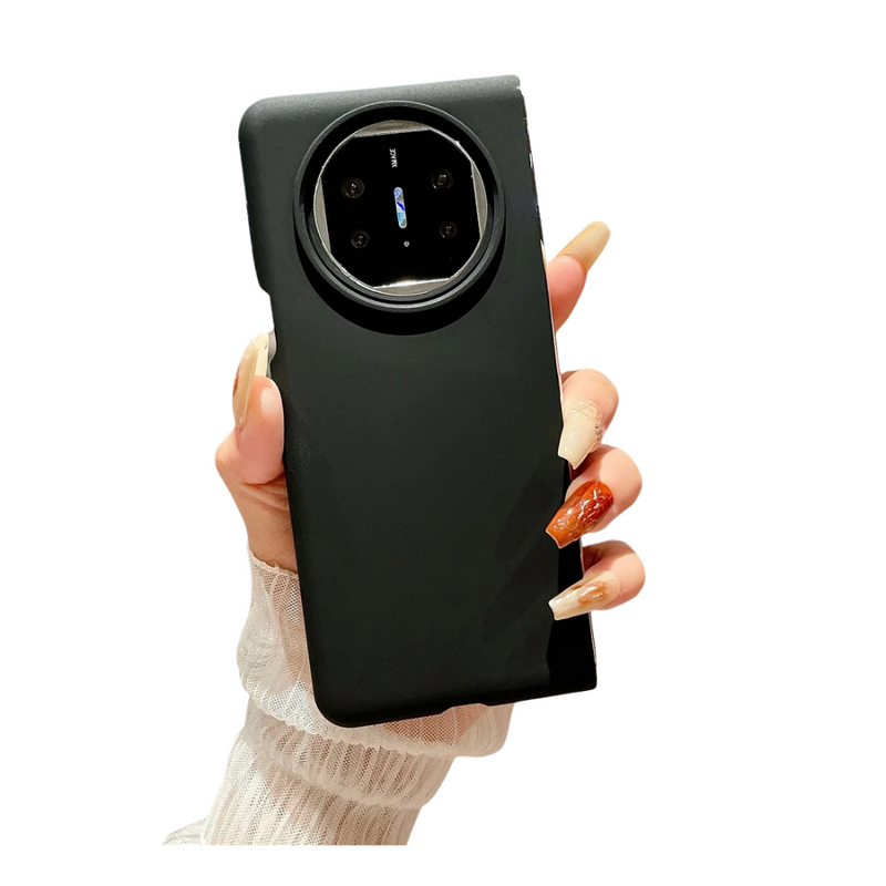 ANYMOB Huawei Case Black Liquid Silicone Shockproof Protective Cover