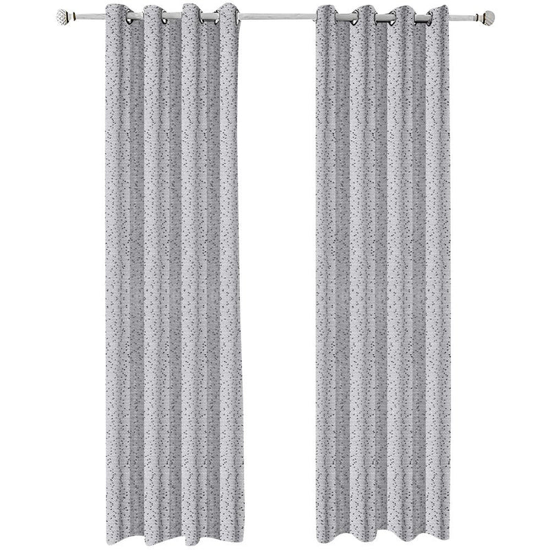Anydrape 100cm Curtains Grey Modern Luxury Retro Style Texture for Living Room Bedroom Dining Fashion Decor