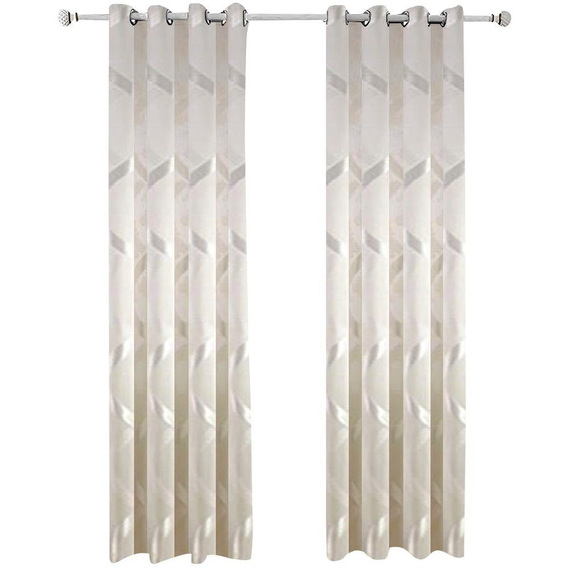Anydrape 200cm Curtains Plain White Modern Luxury Retro Style Texture for Living Room Bedroom Dining Fashion Decor
