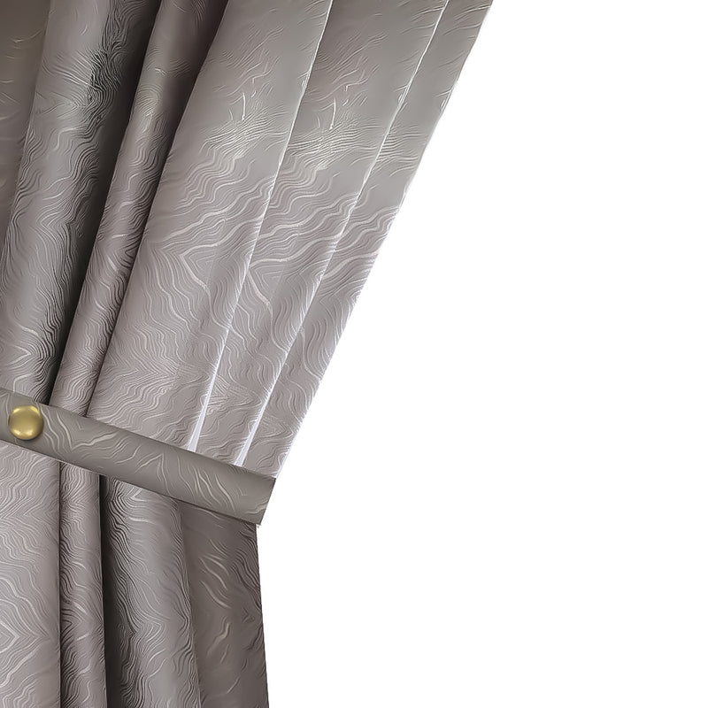 Anydrape Curtain Silver Gray 500cmx250cm  Fashion Luxury Curtains Window Decor