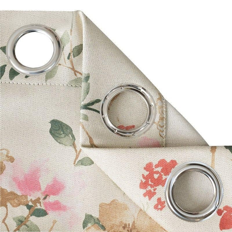 Anydrape 400cm Curtain Beige Flower Design Modern Luxury Retro Style Texture for Living Room Bedroom Dining Fashion Decor