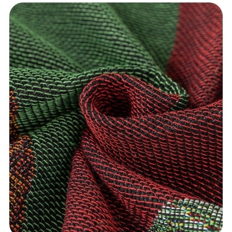 Anycozy Throw Blanket Brown Faux Cashmere Sofa Cover Human Cartoons Tassel Soft Picnic Camping Mat 180*340cm