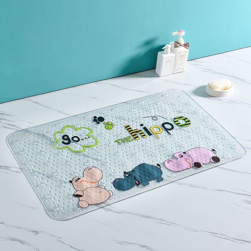Anymat Bathroom Mat 50x80cm Printed Non Slip Shower Pad