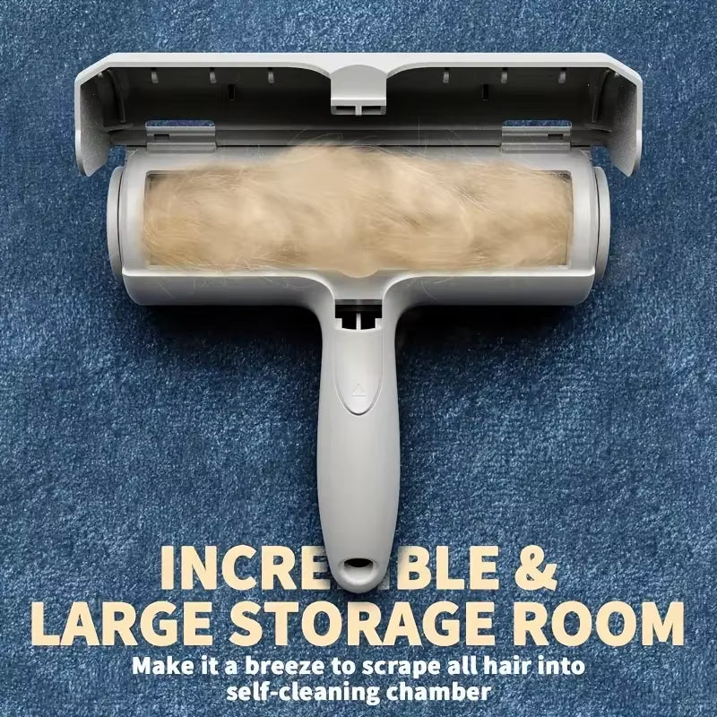 ANYWAGS Pet Hair Removal Reusable Dog Cats Self Cleaning Lint Roller and Mitts Grooming Tools