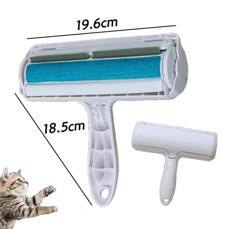 ANYWAGS Pet Hair Removal Reusable Dog Cats Self Cleaning Lint Roller and Mitts Grooming Tools