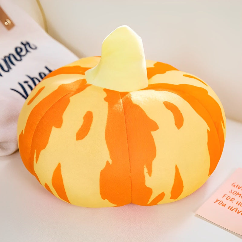 Anypillow Yellow Orange Pumpkin Cushion Soft Plush Fill