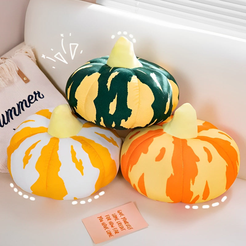 Anypillow Yellow Orange Pumpkin Cushion Soft Plush Fill
