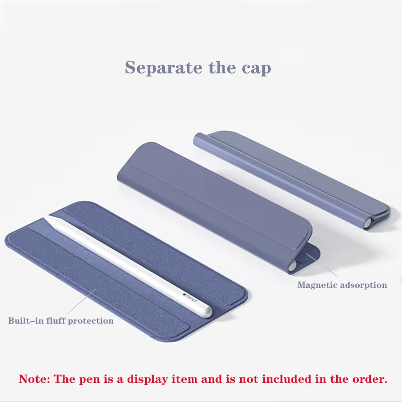 ANYMOB iPad Case Lavender Grey Leather Smart Folio with Magnetic Clip Protective Cover