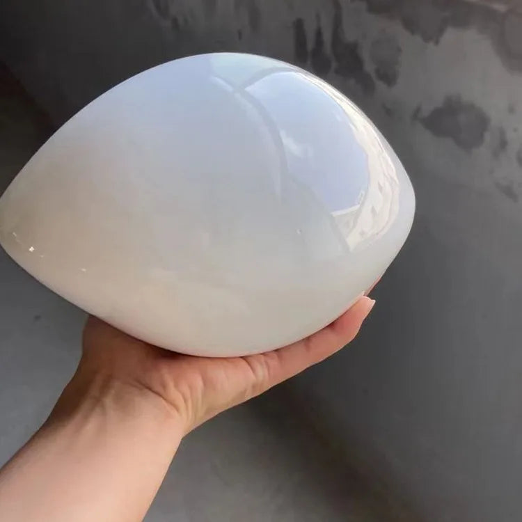 ANYDECO Figurine Ceramic Realistic Evil Eye Statue Home Decor Ornament