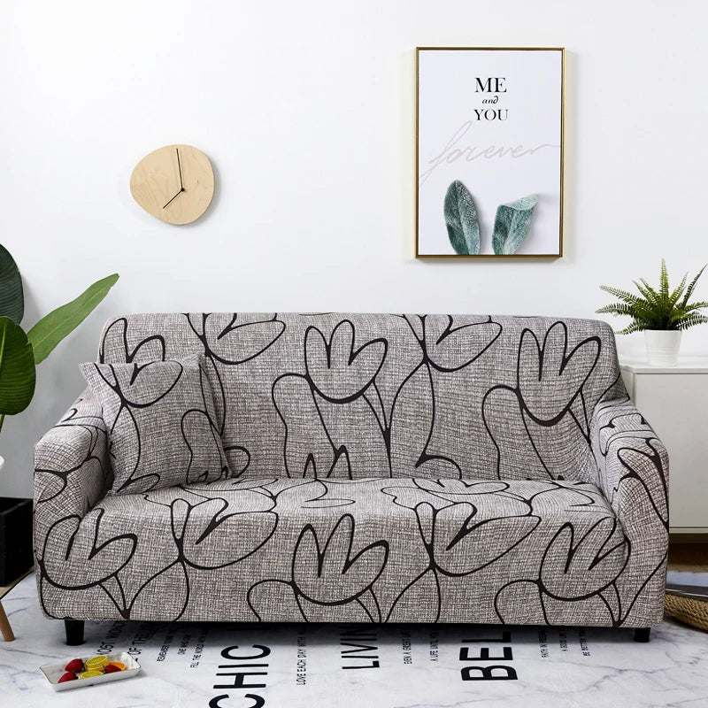 Anyseat Textured Diamond tuff Pattern Sofa Cover – Stretchable Slipcover for Living Room Chair Protection