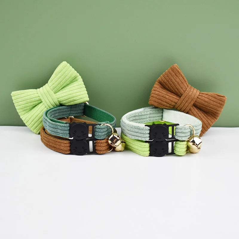 ANYWAGS Cat Collar Mint Green Small with Safety Buckle, Bell, and Durable Strap Stylish and Comfortable Pet Accessory