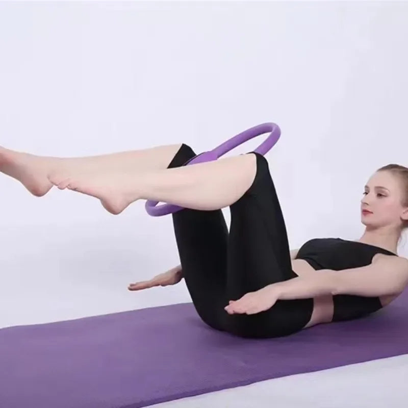Anyfitness Pilates Ring Yoga Fitness Circle for Legs Thighs Arms and Core Workout