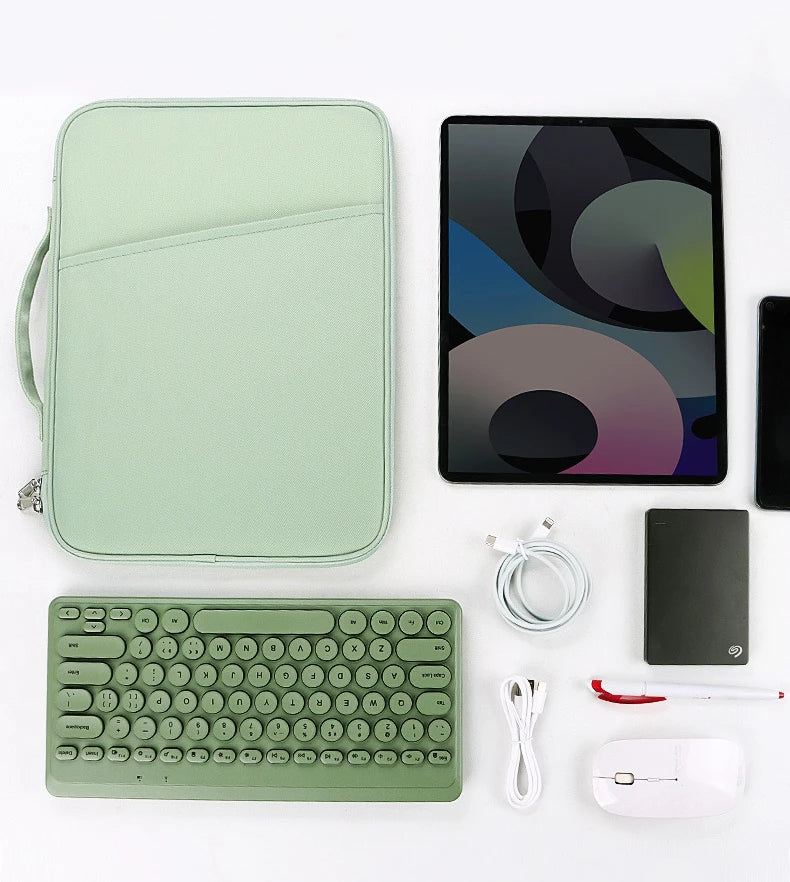 ANYPACK Tablet Handbag Grey Incase Compact Sleeve Fashionable For Eco Conscious Professionals