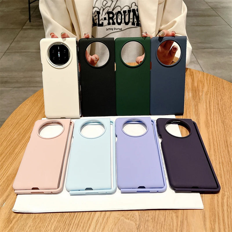 ANYMOB Huawei Case Lavender Purple Liquid Silicone Shockproof Protective Cover