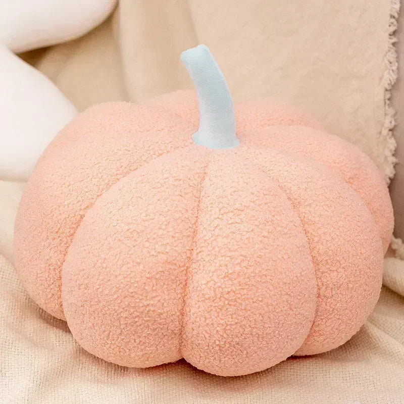 Anypillow Pink Lamb Fleece Pumpkin Plush Throw Pillow 20cm