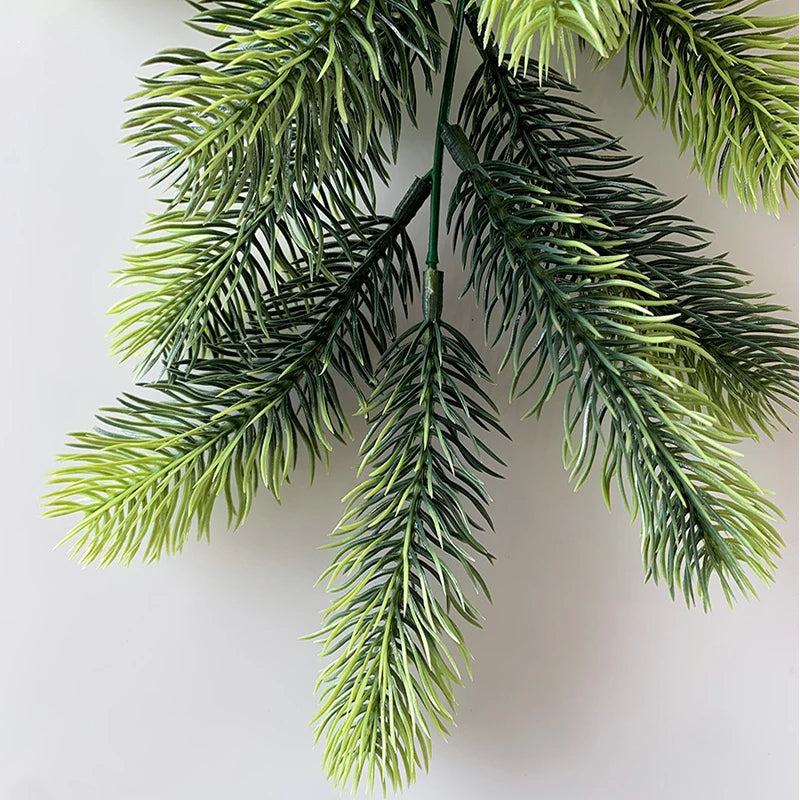 ANYDECO Christmas Wall Artificial Plant Vine Evergreen Hanging Decor