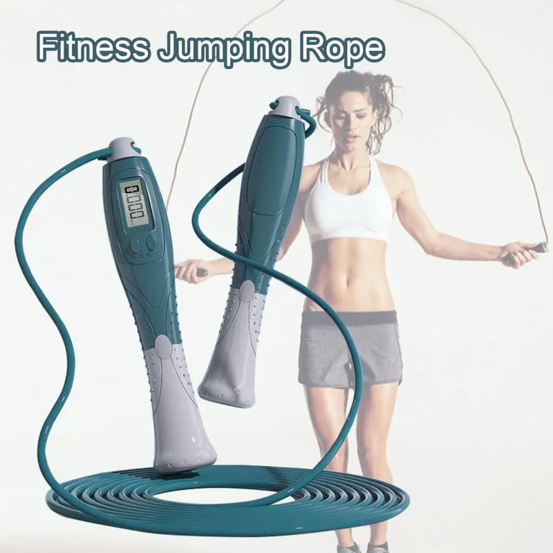 Anyfitness Jump Rope Digital with Counter 360° Rotation Skipping for Cardio Fitness and Fat Burning