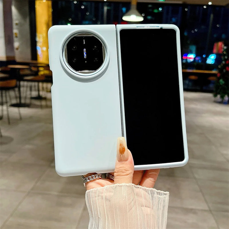 ANYMOB Huawei Case Lavender Purple Liquid Silicone Shockproof Protective Cover