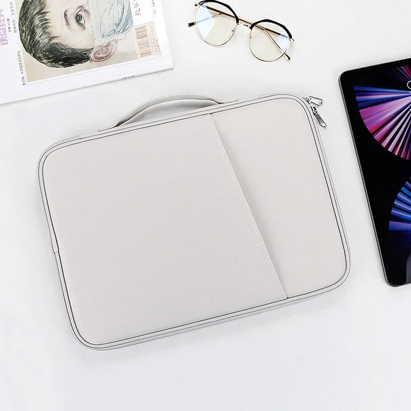 ANYPACK Tablet Handbag White Incase Compact Sleeve Fashionable For Eco Conscious Professionals