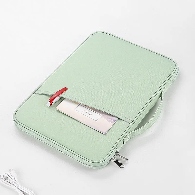 ANYPACK Tablet Handbag Grey Incase Compact Sleeve Fashionable For Eco Conscious Professionals
