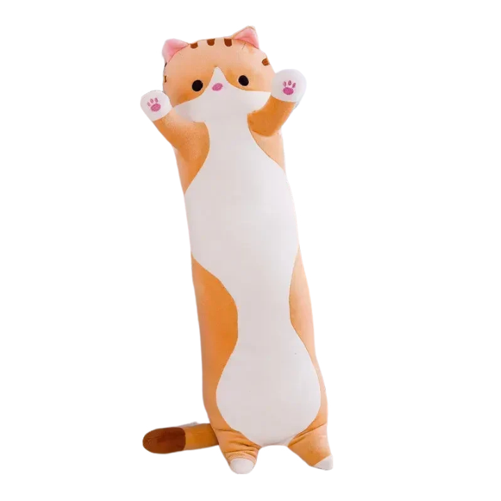 Anypillow Side Sleeping Body Pillow Brown Lovely Husky Bed Sofa Long Pillow for Children and Adult 70CM