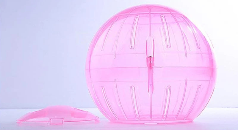 ANYWAGS Pet Toys Pink Hamster Mouse Soft Running Ball