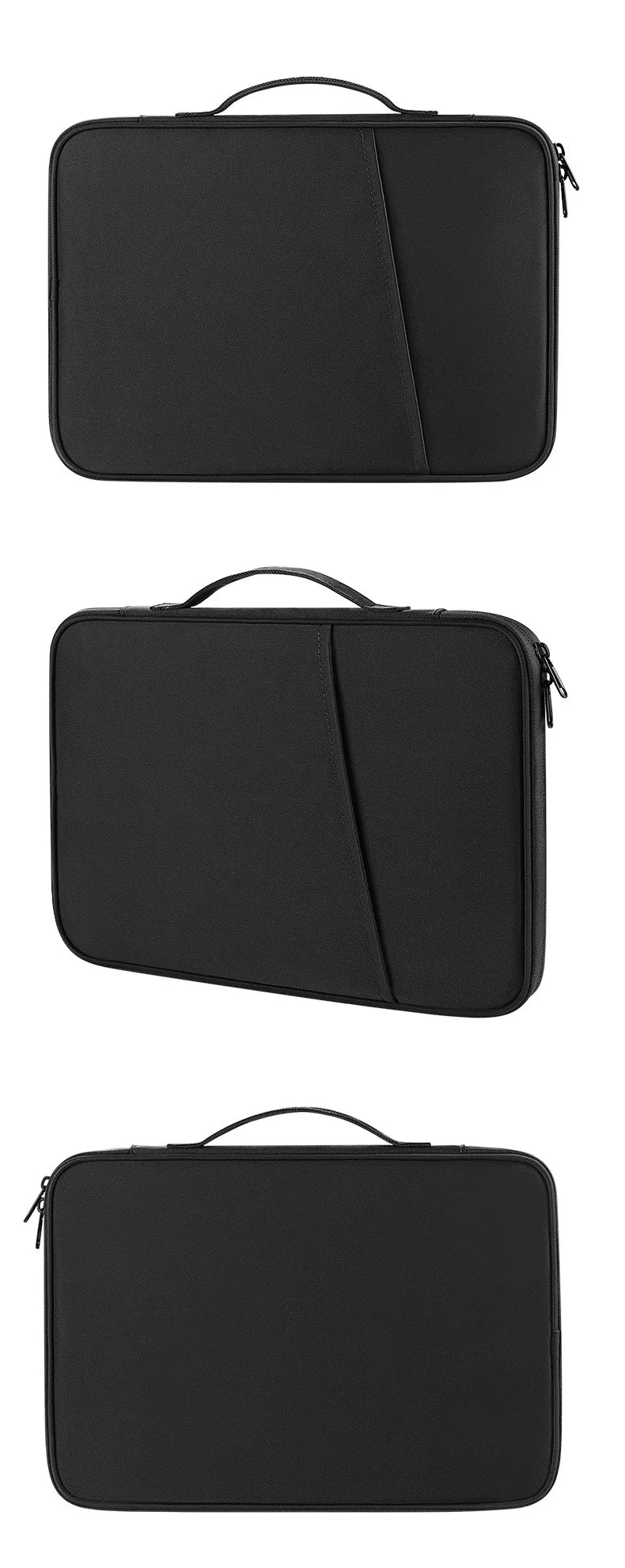ANYPACK Tablet Handbag Black Incase Compact Sleeve Fashionable For Eco Conscious Professionals