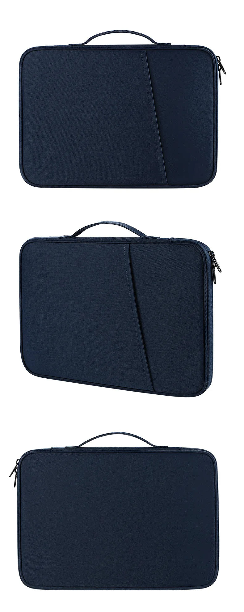 ANYPACK Tablet Handbag Navy Blue Incase Compact Sleeve Fashionable For Eco Conscious Professionals