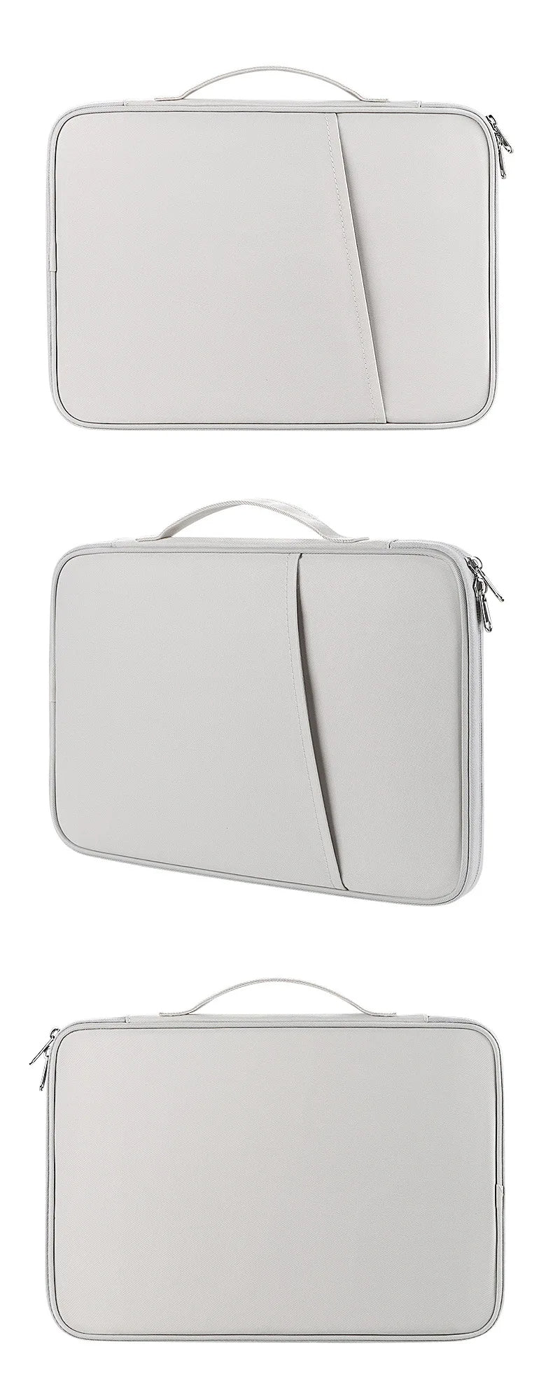 ANYPACK Tablet Handbag White Incase Compact Sleeve Fashionable For Eco Conscious Professionals
