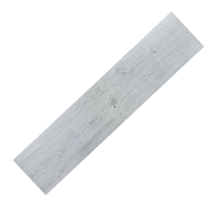 ANYHOUZ 5pcs Grey Oak Vinyl Floor Tile Wood Grain 3D Waterproof