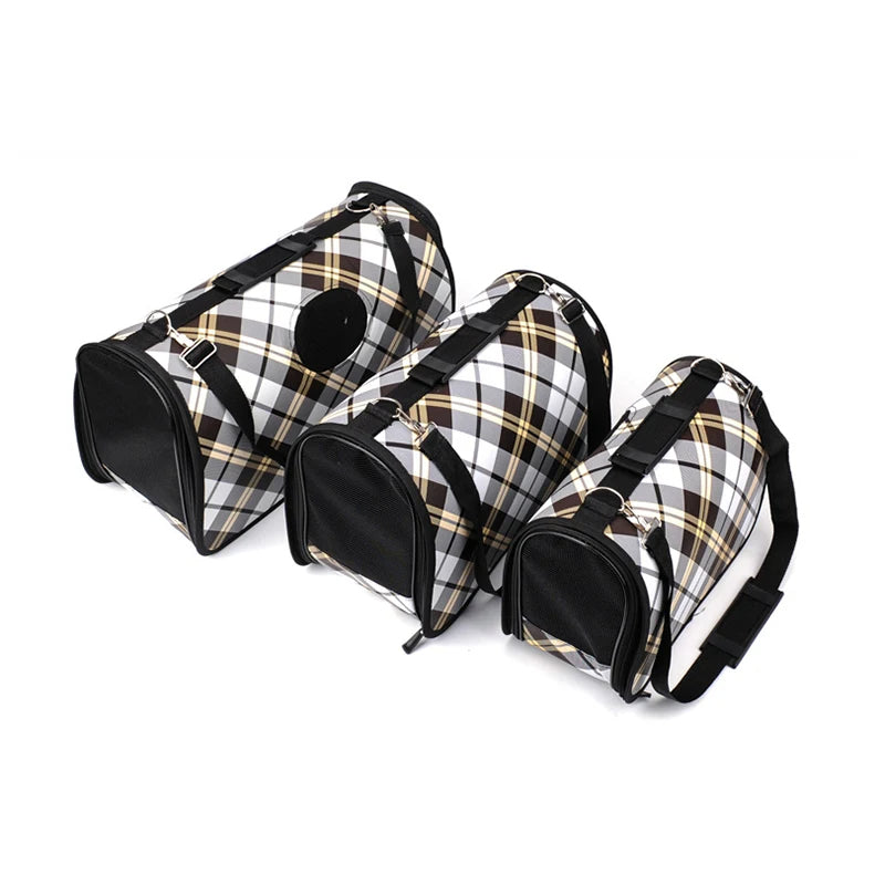 ANYWAGS Pet Carrier Small Love Kiss Pattern Shoulder Sling Bags for Small Pet Carrying Accessories