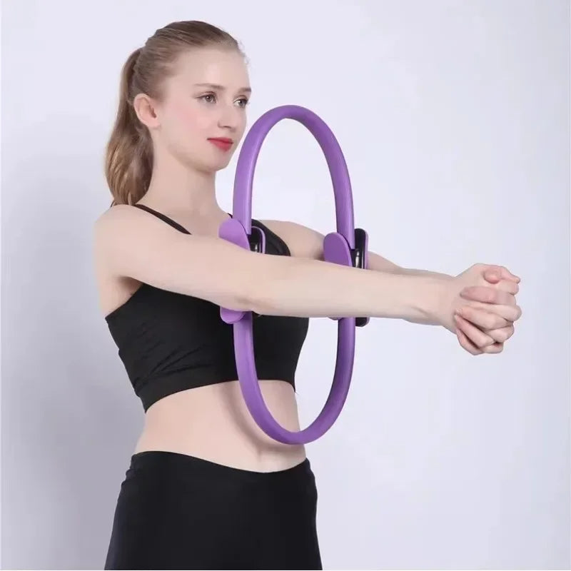 Anyfitness Pilates Ring Yoga Fitness Circle for Legs Thighs Arms and Core Workout