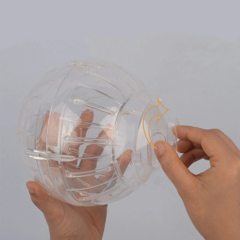 ANYWAGS Pet Toys Blue Hamster Mouse Soft Running Ball