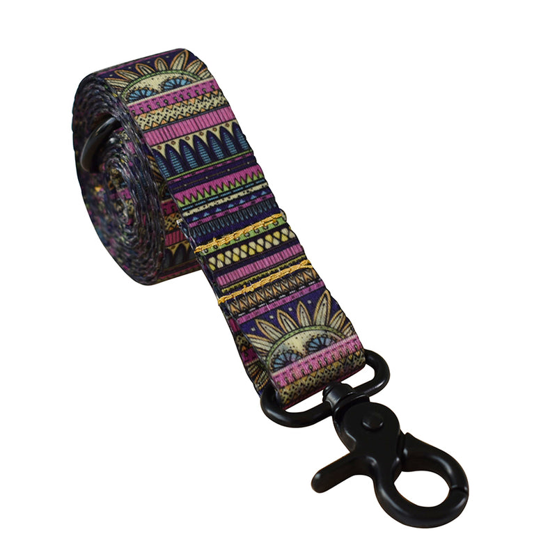 Anypet Dog Leash – Multi Color Purple Tribal Rope Harness Lead for Training & Walking