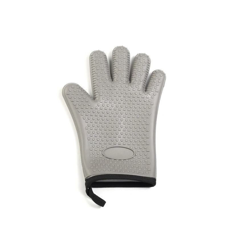 Anygleam Insulation Gloves 2pc Silicone Kitchen Accessories with Inner Cotton Heat Resistant Tool Kit Kitchenware for Cooking and Baking