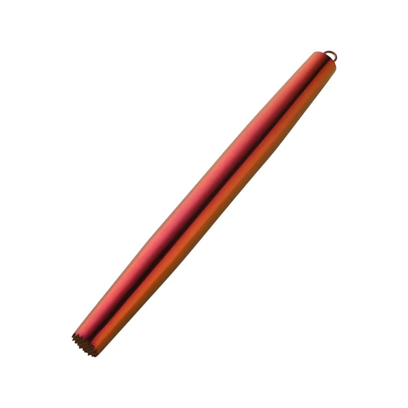 Anygleam New Red Rainbow Stainless Steel 1 Pc Stainless Steel Rolling Pin for Buffet and Restaurant Kitchenware