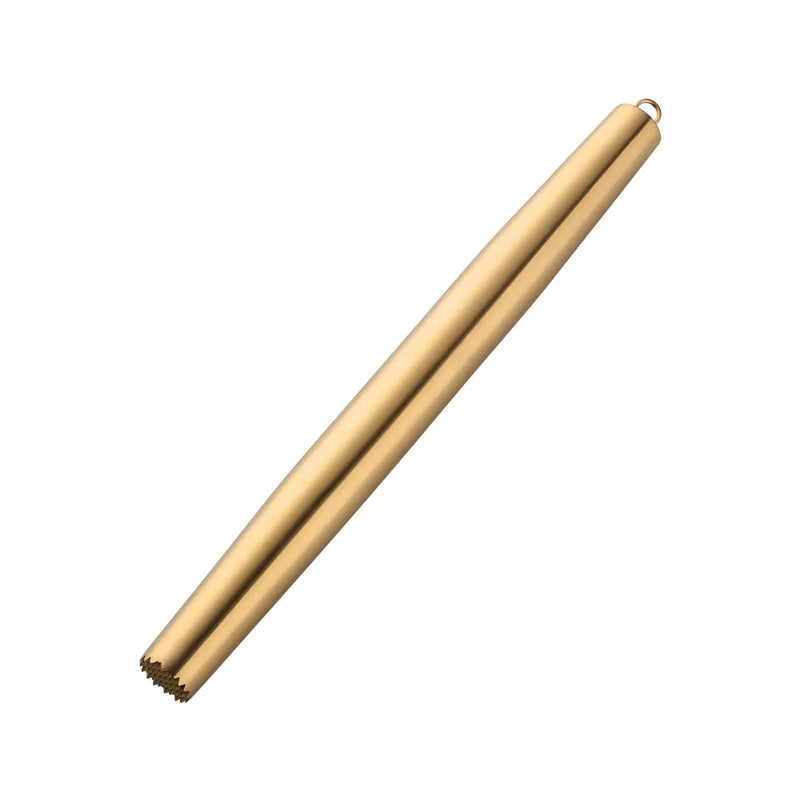 Anygleam New Gold Stainless Steel 1 Pc Stainless Steel Rolling Pin for Buffet and Restaurant Kitchenware