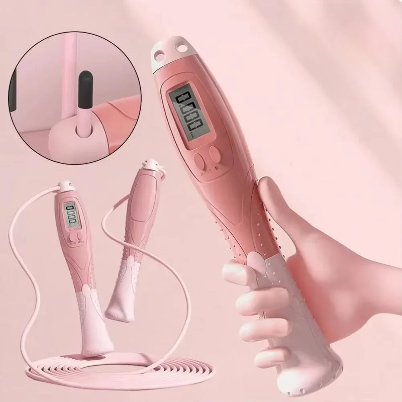 Anyfitness Jump Rope Digital with Counter 360° Rotation Skipping for Cardio Fitness and Fat Burning