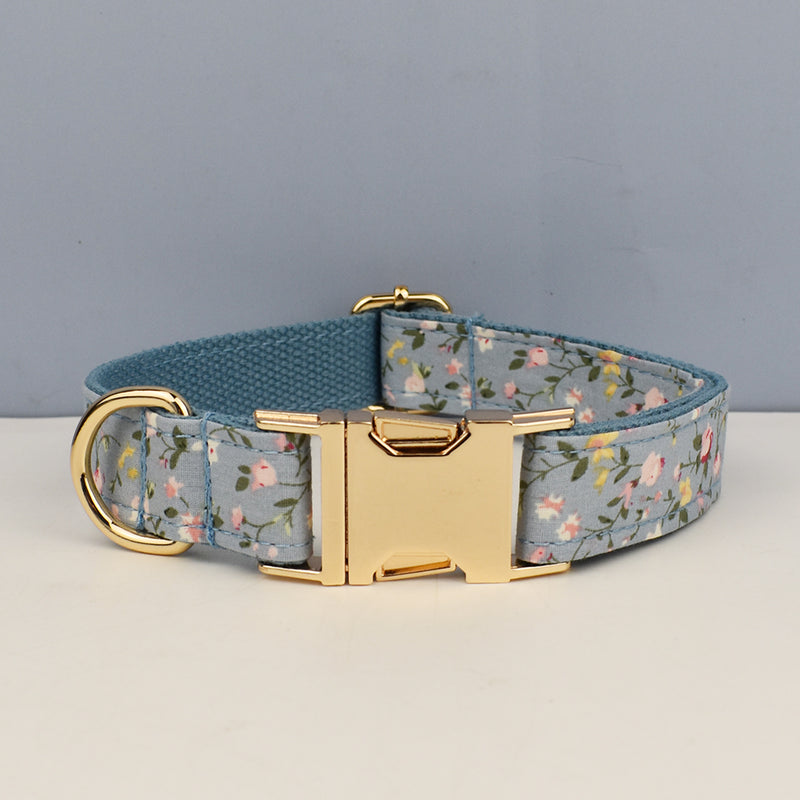 ANYWAGS Pet Collar Powder Blue Stylish Accessory with Safety Buckle Durable Strap