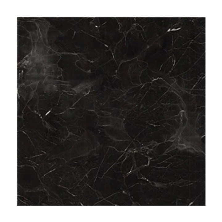 ANYHOUZ 10pcs Black Vinyl Wall Tile Hairline Marble 3D Waterproof