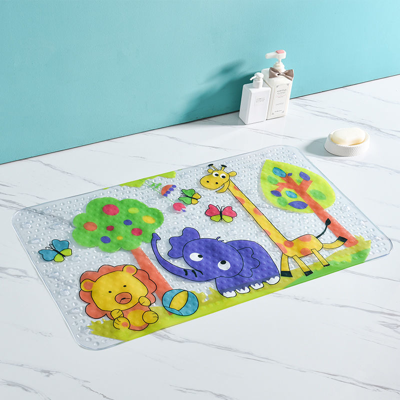 Anymat Safari Adventure Bathroom Mat – Printed Non‑Slip Shower Pad