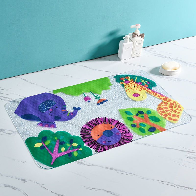 Anymat Bathroom Mat 50x80cm Printed Non Slip Shower Pad