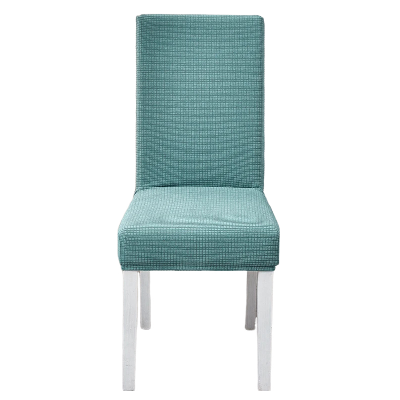 Anyseat Chair Cover Blue Corn Kernels Waterproof Universal Size for Dining Room Stretch Seat Slipcovers