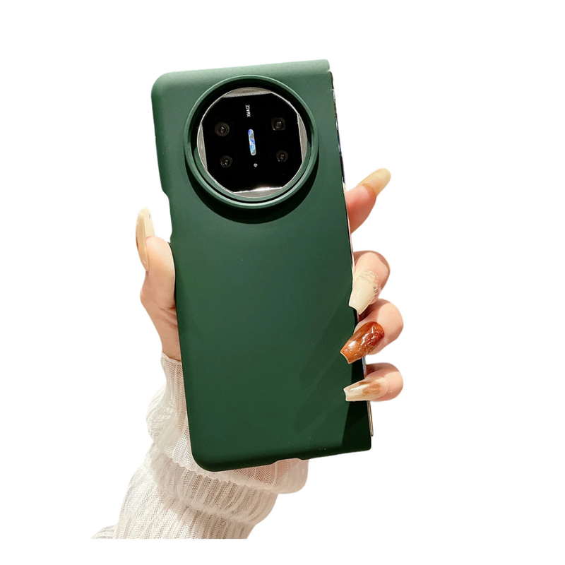 ANYMOB Huawei Case Green Liquid Silicone Shockproof Protective Cover