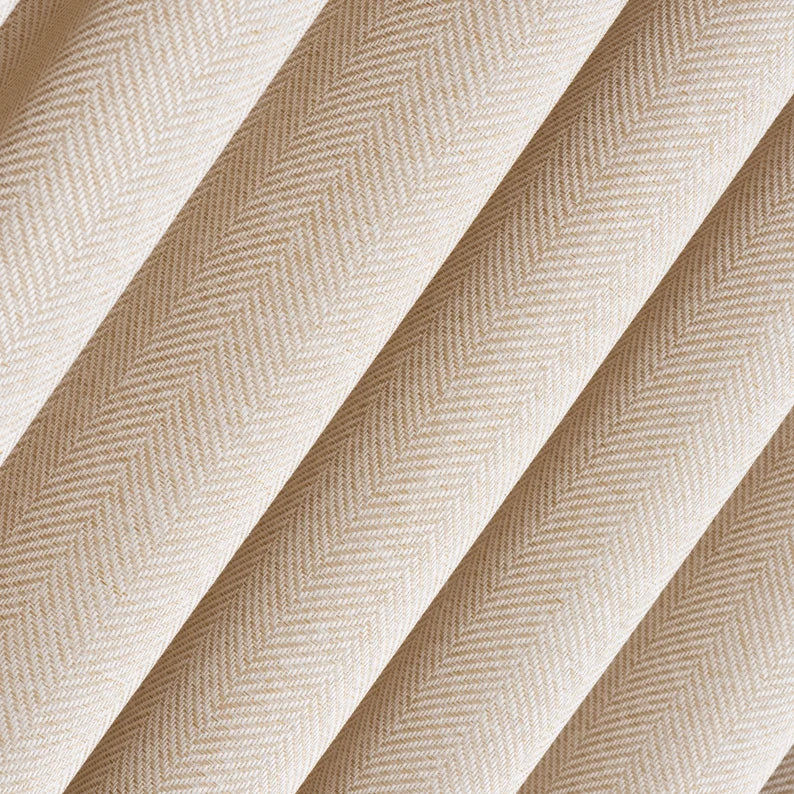 Anydrape Curtain Beige 500cmx250cm Thick Chenille Luxury Blackout Curtains