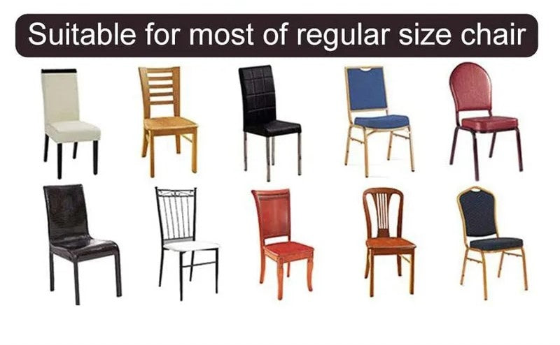 Anyseat Chair Cover Beige with Anti-Dirt and Waterproof Elastic Material for Dining Room Kitchen Wedding Hotel Banquet Restaurant